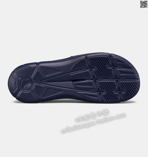 Mỹ mua lại dép nam UnderArmour đệm siêu nhẹ có thể điều chỉnh dép thể thao 2018 giày quai hậu nữ