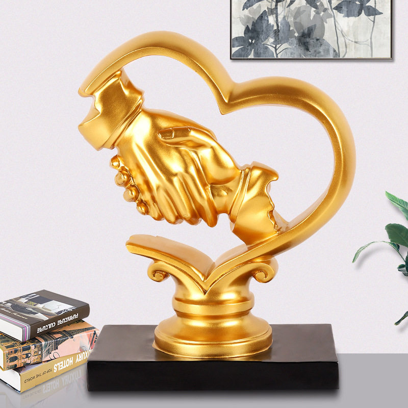 Creative Eurostyle Art Pendulum Pieces Genuine Cooperation Business Pendulum Book House Office Decoration Gift Resin Handiwork