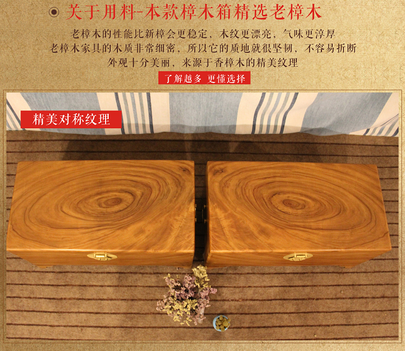 Quan tài cũ hộp bộ sưu tập hộp quần áo hộp khóa hộp gỗ sồi đỏ hộp cổ hộp thư pháp hộp cưới hộp gỗ rắn hộp cổ - Cái hộp thùng gỗ sồi 100 lít
