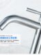 304 Stainless Steel Lead-Free Single Cold Water Basin Faucet Single-Hole Countertop Basin Heightened Washbasin Copper Core Faucet Manufacturer