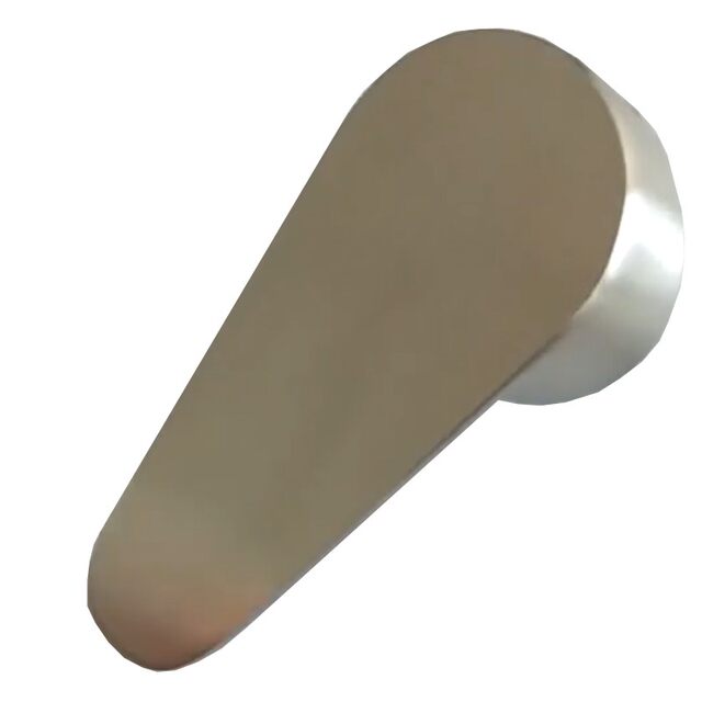 Sus304 Stainless Steel Small Waist-Shaped Hot and Cold Water Faucet Mixing Valve Handle Switch Faucet Accessories