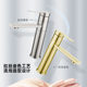 Sus304 Stainless Steel Hot and Cold Water Faucet for Home Bathroom Countertop Basin Washbasin Toilet Basin Gold Single Handle
