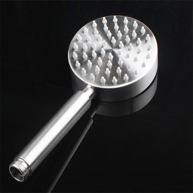 Sus304 Stainless Steel Shower Head, Showerhead, Pressurized Shower, Round and Square Showerheads, Handheld Showerhead