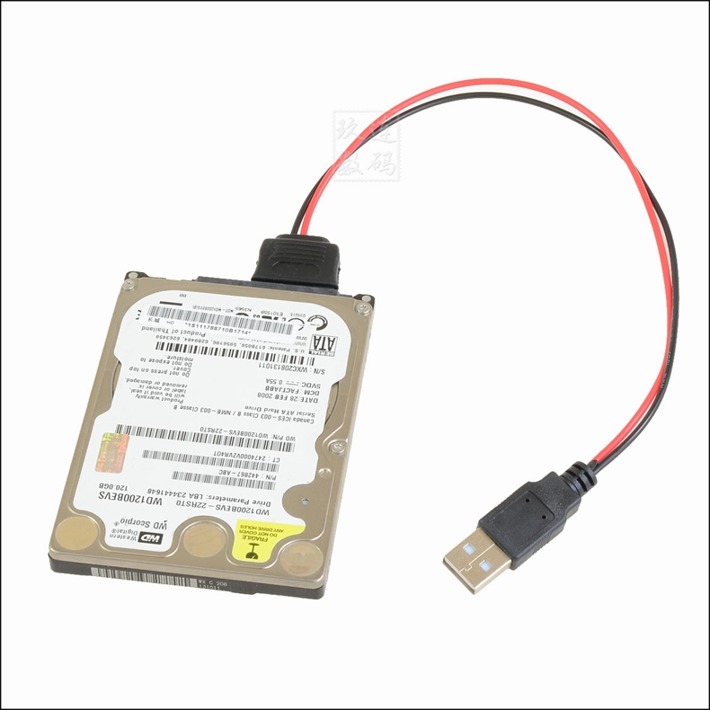 2 5 inch SATA hard drive wire USB to SATA power cable SATA pen drive USB power supply wire