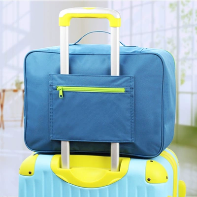 Túi hành lý xách tay có thể được đặt túi xe đẩy túi lưu trữ du lịch túi xe đẩy trường hợp túi nam và nữ túi du lịch túi du lịch - Vali du lịch vali 16 inch Vali du lịch