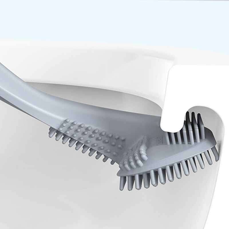 Toilet Brush No Dead End Toilet Cleaning Brush Makeup Room Gap Brush Creative Home Brushed Toilet Nip