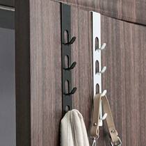 Door back hanger door back coat hook non-perforated hanging clothes vertical hook dormitory wrought iron coat hook door hanger