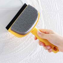 Kitchen cleaning brush multifunctional wiper brush bathroom tile floor small sponge brush window cleaning brush push brush