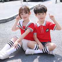 Summer new childrens school uniform 2021 new kindergarten Garden uniforms primary school uniforms boys boys and girls sports set