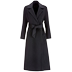 NAERSILING ENLING Cashmere Coat DÀI THU / ĐÔNG MỚI dài đến đầu gối hai mặt áo khoác len 