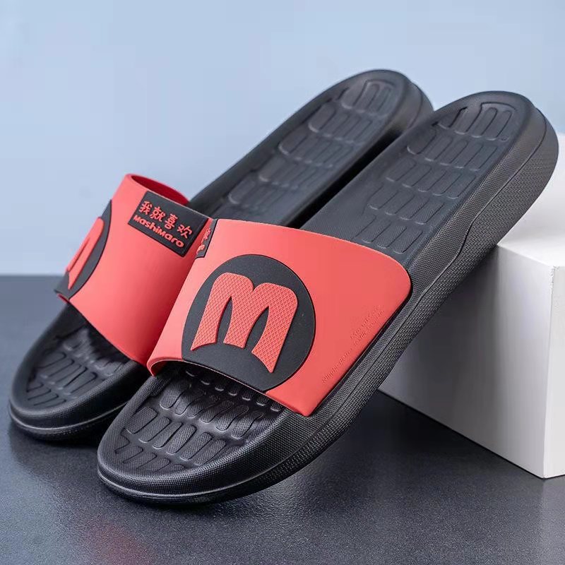 Rogue rabbit new drag non-slip sandals ladies summer home light Korean version of thick soft bottom youth bathroom men