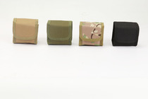 Military fan Outdoor model shotgun 6 holes 12G15G16G Universal bullet bag MOLLE waist hanging bag loose bullet bag