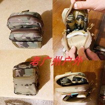 Outdoor small waist bag cigarette bag bag bag storage bag wearing belt hanging bag change lighter bag cover ID bag