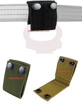 Military fans quickly pull out handcuffs waist hanging handcuffs sleeves plates general sets of film and television props MOLLE tactical fanny packs