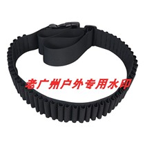 Outdoor tactical oblique span bullet bag 57 65MM storage bag 50 hole small model waist bag