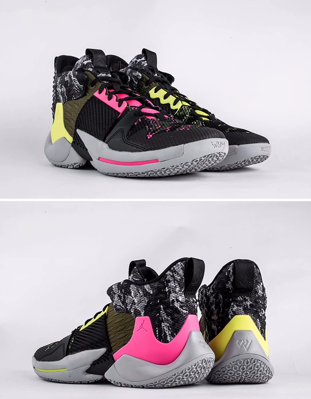 Air Jordan Why Not Zer0.2 Wei Shao 2 Thế hệ thứ nhất Giày bóng rổ nam AO6219-101-003 - Giày bóng rổ