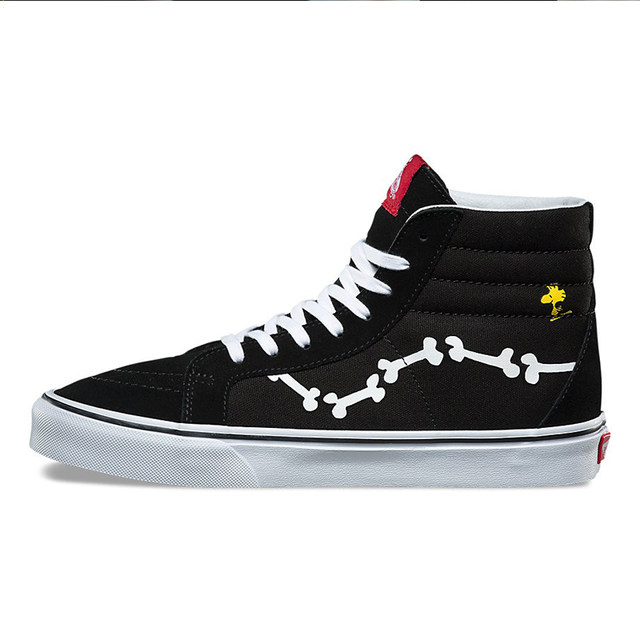 snoopy high top vans