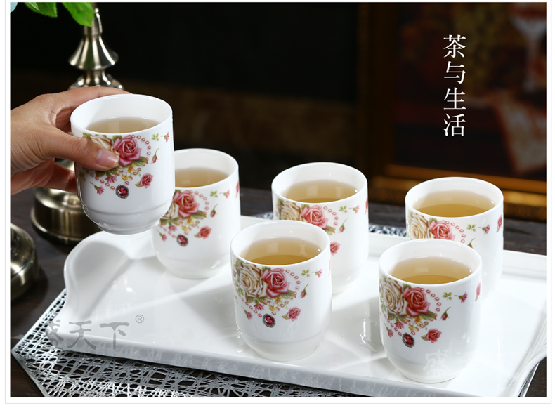 Jingdezhen ceramic teapot large girder pot teapot large - capacity cold filter single pot of cold water kettle CiHu
