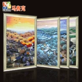 Стеклянная мозаика на четыре сезона, головоломка