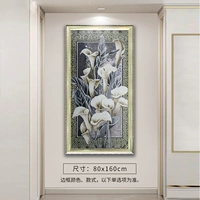 [Модель из чистой мозаики] 80×160 см, настоящая инкрустация, цвет рамы на ваш выбор