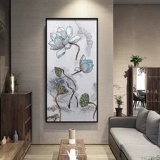 Новый китайский голландский мозаичный крыльцо версия версии версии издания входной коридор коридор магнитный коридор дзен живопись гостиная плитка плитка