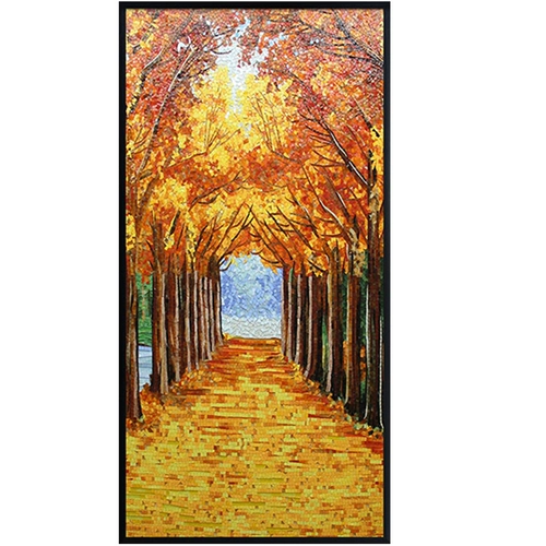 Golden Avenue Foine Wall Mosaic Puzzle Европейская в стиле гостиная ресторан