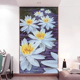 Водяная лотосная ледяная нефритовая хрустальная фарфоровая фарфоровая головоломка головоломка головоломки