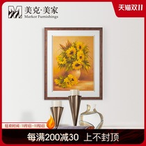 Meike Meijias ornaments are full of sunflower decorative paintings imported painting living room background hanging paintings