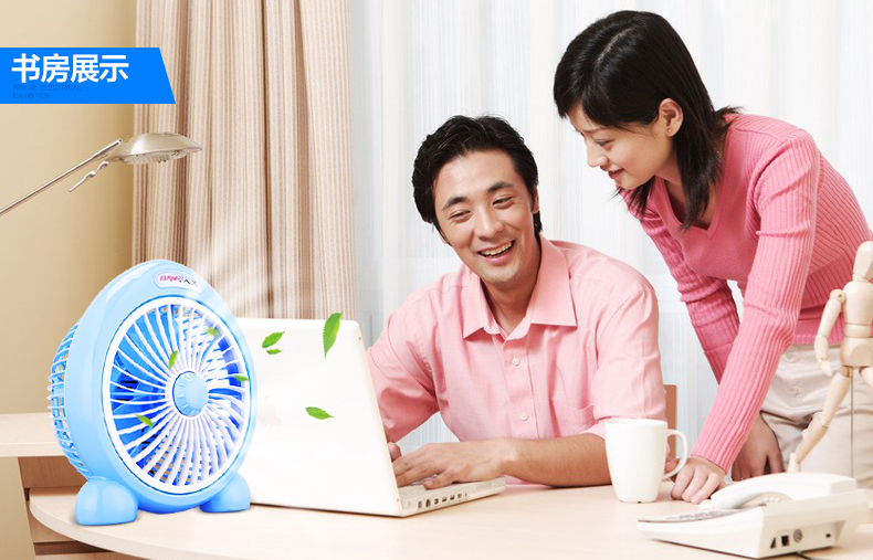 quạt cây media Renjie quạt điện máy tính để bàn hộ gia đình quạt sinh viên trang ký túc xá quạt nhỏ im lặng quạt văn phòng nhỏ - Quạt điện quạt cây điều hòa