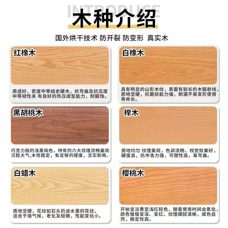 北美黑胡桃木&白蜡木&红橡木:打造北欧风客厅的原木简约茶几定!-鲜花拱门-淘宝百科网