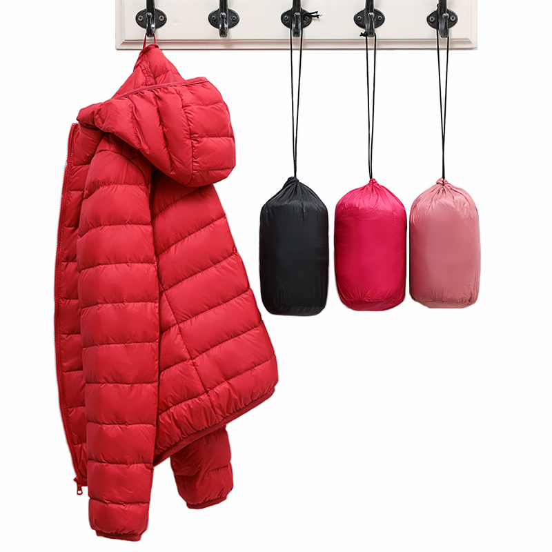 Off-Season Lightweight down Jacket for Women, Outdoor Winter Short Thin Style, Petite Fashion Plus Size Korean Style Casual Coat Trendy