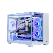 AOCx MSI Panoramic Sea View Room Computer Host AMD Ryzen R5 9600X R7 9700X Desktop RX7700XT Game Console DIY Assembly Machine 40