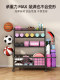 Sports and Fitness Equipment Storage Rack, Home Basketball Rack, Kettlebell Dumbbell Rack, Foam Roller Yoga Mat Storage Rack with Wheels