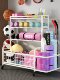 Fitness Equipment Storage Rack, Household Sports Bottle Rack, Dumbbell Rack, Foam Roller, Yoga Mat Storage Rack, Movable Basketball Rack