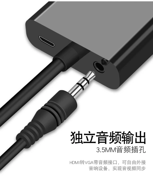 Bộ chuyển đổi màn hình máy tính xách tay Hdmi sang vga - TV