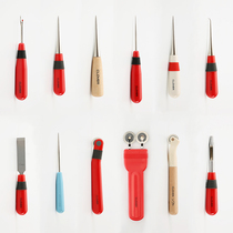 Clover Imported taper arc pressure wheel Double tracing wheel Fine and thick head elbow awl snap opening eye tool