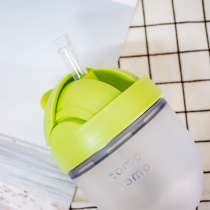 Spot baby can be more bottle variable suction cup switch head silicone straw cover for comotomo