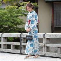 Good goods small quantities Japanese fabrics high-end kimonos yukata cotton chrysanthemum