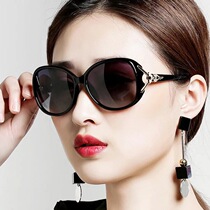2018 new fashion fox head sunglasses trend womens round face Korean version all-match sunglasses personality glasses Korean