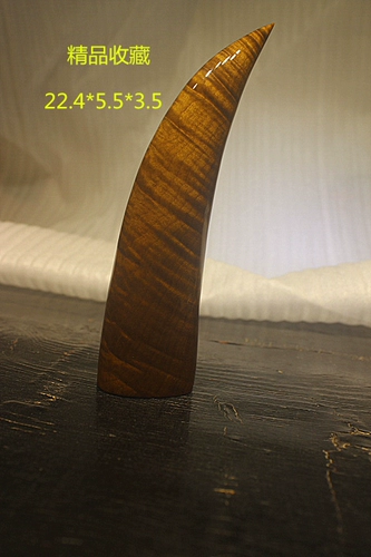 Золотой шелк нанму рога украшения водяной волны рисунок