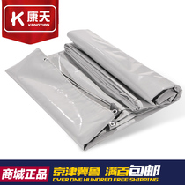 Fireproof cloth welding cloth flame retardant cloth glass fiber cloth thick fire extinguishing cloth waterproof cloth rainproof cloth can be customized gray White