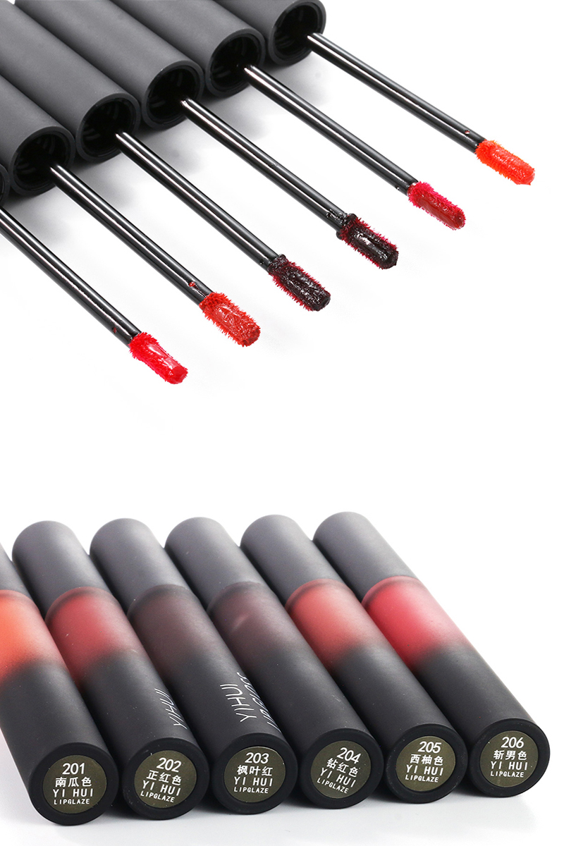 YIHUI 奕 gương thủy tinh tráng men giữ ẩm lâu không khó tẩy trắng son bóng son bóng chính hãng - Son bóng / Liquid Rouge son bóng không màu 3ce	