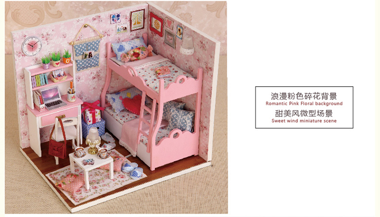 Đồ chơi trẻ em, bé gái, quà sinh nhật 5-6 7 8 9 10 11 Nhà 12 tuổi, nhà búp bê công chúa bộ đồ chơi