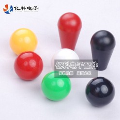 Yike điện tử ban đầu ba và rocker bóng arcade trò chơi rocker bóng nhiều màu LB-35 arcade rocker đầu tay cầm chơi liên quân