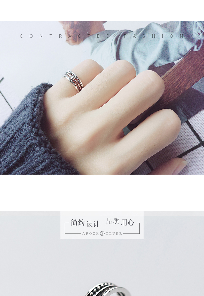 Bague Femme A ROCH    en Argenterie - Ref 3089588 Image 10