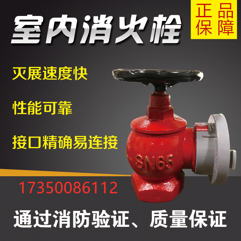 65 indoor fire hydrant 2 inch 50 indoor fire hydrant SN50 fire valve DN65 bolt head fire hydrant three copper