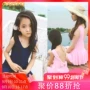 Đồ bơi bé gái hai mảnh, váy công chúa nhỏ tươi, bé gái, phấn dễ thương, 13-15 tuổi, áo tắm, 1-3 tuổi - Đồ bơi trẻ em đồ bơi cho bé gái 12 tuổi
