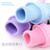 Дисней, детские лыжные зимние перчатки, удерживающая тепло водонепроницаемая флисовая детская сумка для детского сада, увеличенная толщина