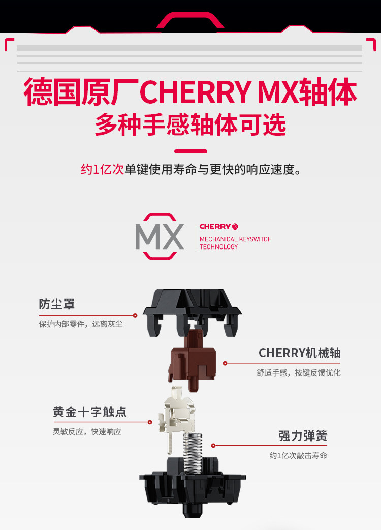 送料無料】CHERRY チェリー MX8.2 ワイヤレス カラーライト メカニカル