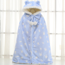 Baby cloak cloak spring and autumn thick warm newborn baby boys and women baby shawls